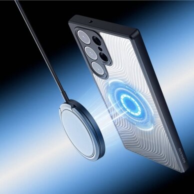 Samsung S23 ULTRA black Dux Ducis Aimo nugarėlė Magsafe 3