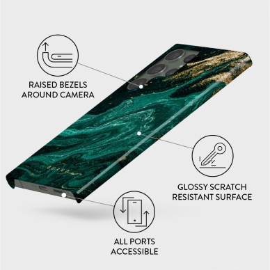Samsung S23 ULTRA / S22 ULTRA Emerald Pool Tough BURGA nugarėlė 3