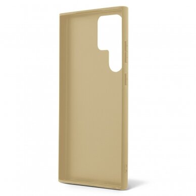 Samsung S23 ULTRA gold Glitter Flakes GUESS nugarėlė 3