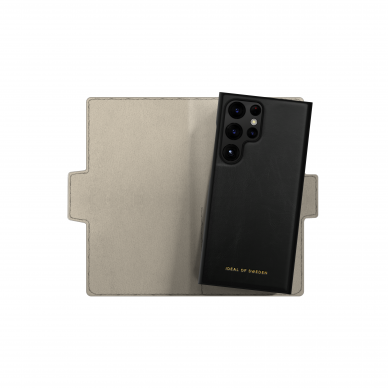 Samsung S23 ULTRA iDeal Of Sweden dėklas Neo Noir Croco 2