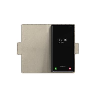 Samsung S23 ULTRA iDeal Of Sweden dėklas Neo Noir Croco 4