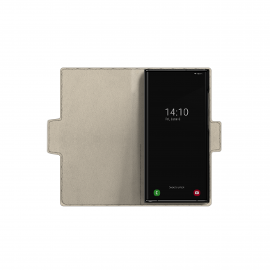 Samsung S23 ULTRA iDeal Of Sweden dėklas Neo Noir Croco 4