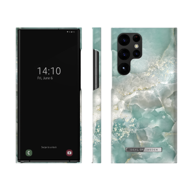 Samsung S23 ULTRA iDeal Of Sweden nugarėlė Azura Marble 1