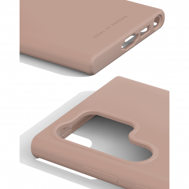 Samsung S23 ULTRA iDeal Of Sweden nugarėlė Silicone Blush Pink 3