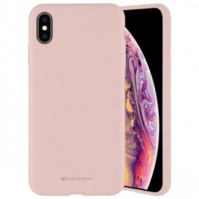 Samsung S23 ULTRA pink sand MERCURY SILICONE nugarėlė