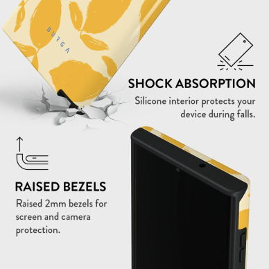 Samsung S23 ULTRA / S22 ULTRA Lemon Tart Tough BURGA nugarėlė 3