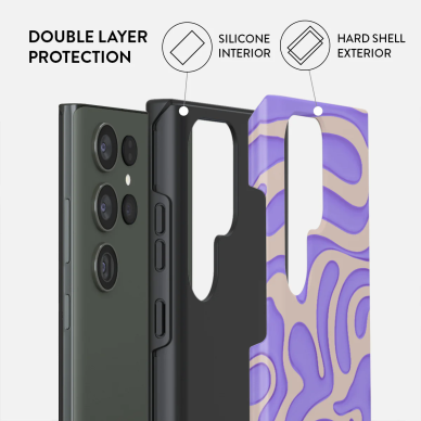 Samsung S23 ULTRA / S22 ULTRA Y2Kool Tough BURGA nugarėlė 1