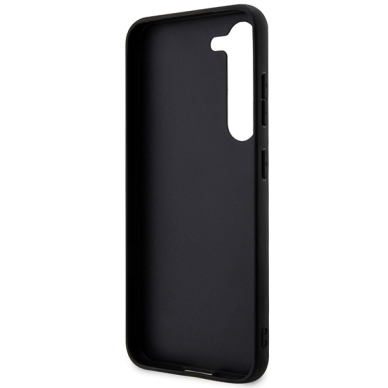 Samsung S24 black Big Metal Logo GUESS nugarėlė 6