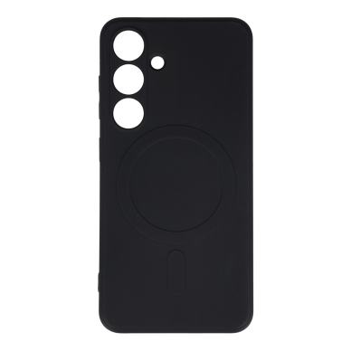 Samsung S24 black MERCURY SILICONE MAGSAFE nugarėlė