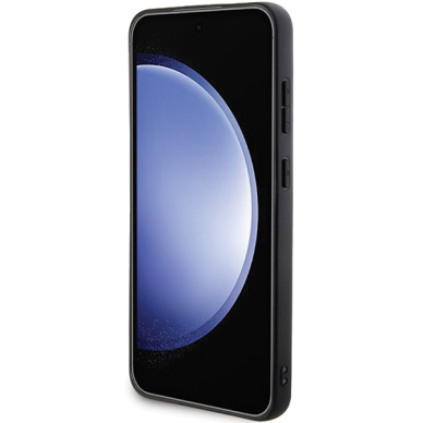 Samsung S24 black Saffiano Karl&Choupette Metal PIN KARL LAGERFELD nugarėlė 4