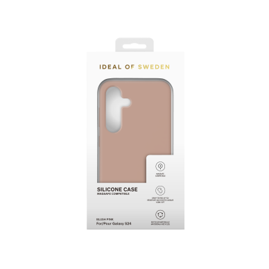 Samsung S24 iDeal Of Sweden nugarėlė MagSafe Blush Pink 2