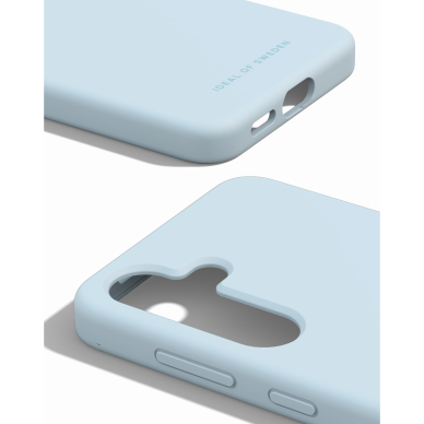 Samsung S24 iDeal Of Sweden nugarėlė MagSafe Silicone Light Blue 1