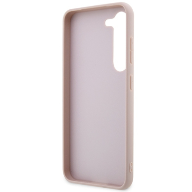 Samsung S24 pink Big Metal Logo GUESS nugarėlė 6
