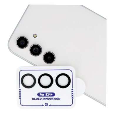 Samsung S24 PLUS apsauginis black Mr.Monkey galinės kameros stiklas