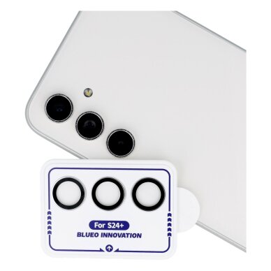 Samsung S24 PLUS apsauginis silver Mr.Monkey galinės kameros stiklas