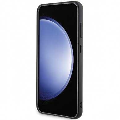 Samsung S24 PLUS black 3D Rubber Karl&Choupette KARL LAGERFELD nugarėlė 4