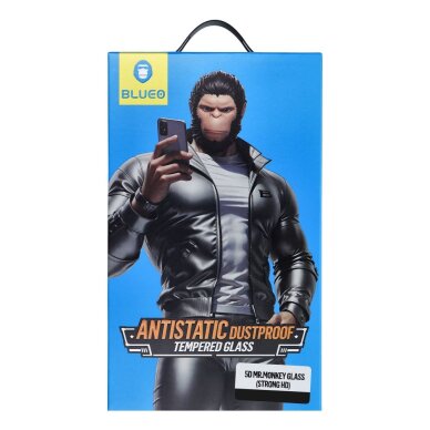 Samsung S24 PLUS black pilnas Mr. Monkey 5D PRIVACY stiklas 8