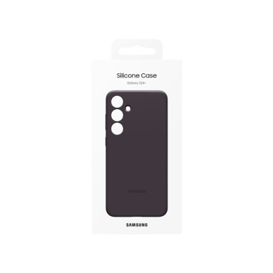 Samsung S24 PLUS dark violet original Silicone nugarėlė EF-PS926TEEGWW 4
