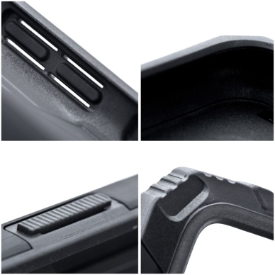Samsung S24 PLUS juoda NITRO RING ARMOR nugarėlė 3
