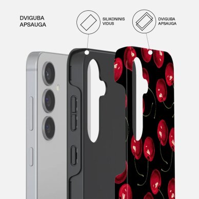 Samsung S24 PLUS Magnetic Cherrybomb Tough BURGA nugarėlė 1