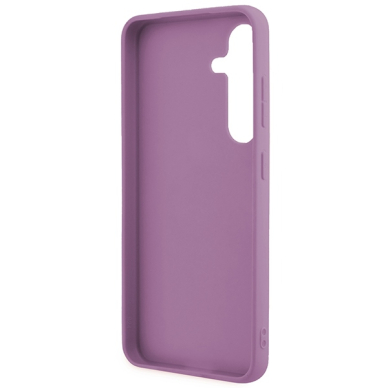 Samsung S24 purple Glitter Script GUESS nugarėlė 6