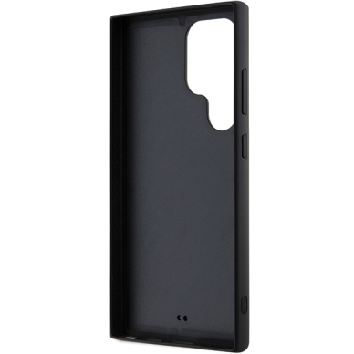 Samsung S24 ULTRA 3D black Rubber Ikonik KARL LAGERFELD nugarėlė 6