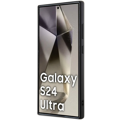 Samsung S24 ULTRA black 3D Rubber Karl&Choupette KARL LAGERFELD nugarėlė 4