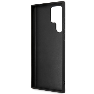 Samsung S24 ULTRA black Big Metal Logo GUESS nugarėlė 6