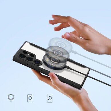 Samsung S24 ULTRA black DUX DUCIS Mag Skin X PRO dėklas 6