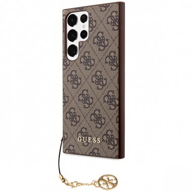 Samsung S24 ULTRA brown Charms GUESS nugarėlė 1