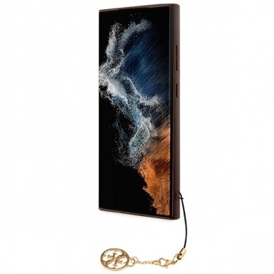 Samsung S24 ULTRA brown Charms GUESS nugarėlė 4