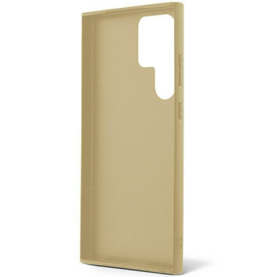 Samsung S24 ULTRA gold Glitter Script GUESS nugarėlė 3