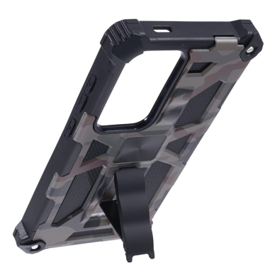 Samsung S24 ULTRA green camouflage ARMOR METAL nugarėlė 6