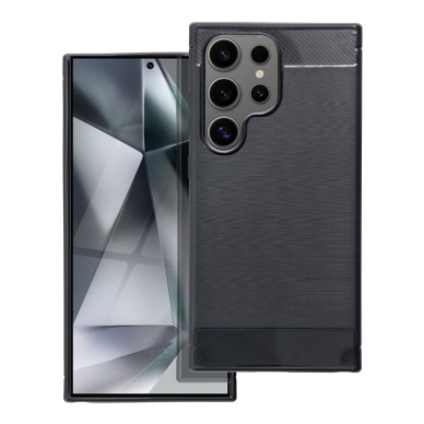 Samsung S24 ULTRA juoda LYGCARBON nugarėlė 1