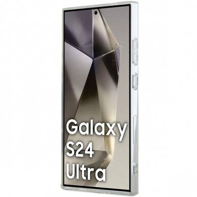 Samsung S24 ULTRA transparent Karl&Choupette IML MagSafe KARL LAGERFELD nugarėlė 4