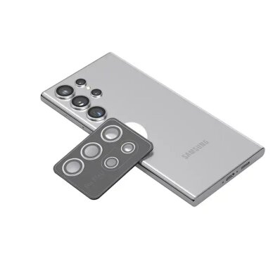 Samsung S25 apsauginis silver Mr.Monkey galinės kameros stiklas 1