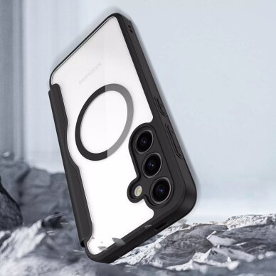 Samsung S25 black DUX DUCIS Mag Skin X PRO dėklas 4