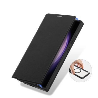 Samsung S25 black DUX DUCIS Mag Skin X PRO dėklas 3