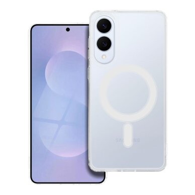 Samsung S25 EDGE clear MagSilicone nugarėlė