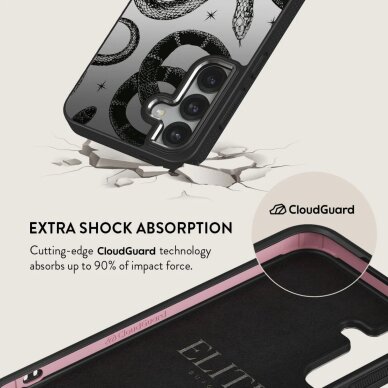 Samsung S25 Elite Mirror Gunmetal Poison BURGA nugarėlė 3