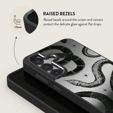 Samsung S25 Elite Mirror Gunmetal Poison BURGA nugarėlė 5