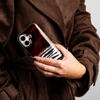 Samsung S25 FE Animal Print nugarėlė Zebra 3