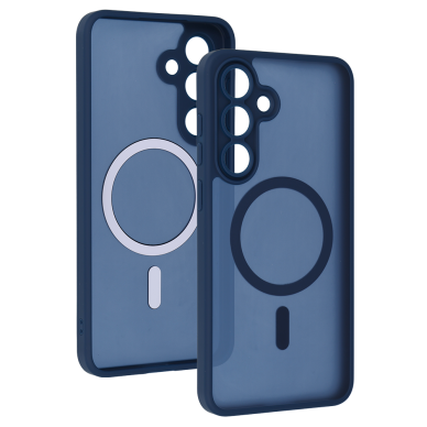 Samsung S25 FE dark blue AURA MATTE Magnetic nugarėlė 4