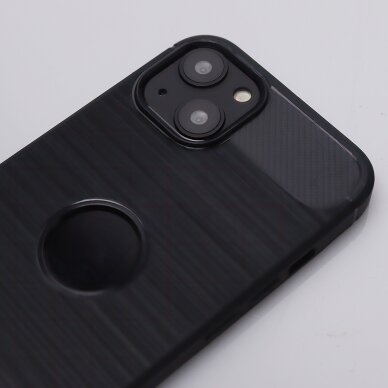 Samsung S25 juoda LYGCARBON nugarėlė 9