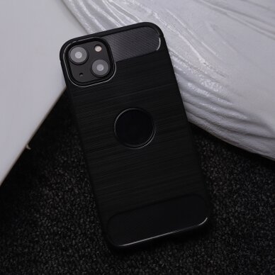 Samsung S25 juoda LYGCARBON nugarėlė 10