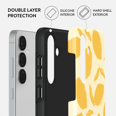 Samsung S25 Lemon Tart Tough BURGA nugarėlė 1