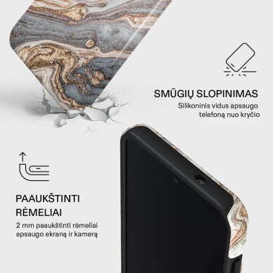 Samsung S25 Magnetic Gentle Wind Tough BURGA nugarėlė 2