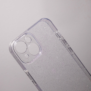 Samsung S25 PLUS clear Crystal Glitter nugarėlė 7