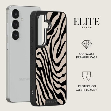 Samsung S25 PLUS Elite Gunmetal Imperial BURGA nugarėlė 1