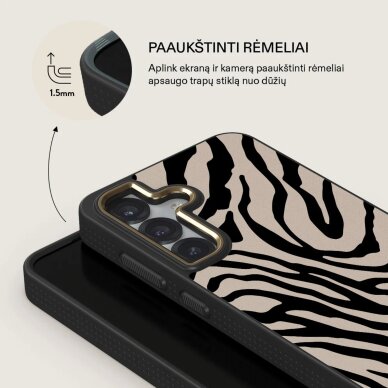 Samsung S25 PLUS Elite Gunmetal Magnetic Imperial BURGA nugarėlė 2